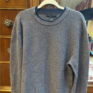 The Men's Store Brown Wool Cashmere Sweater